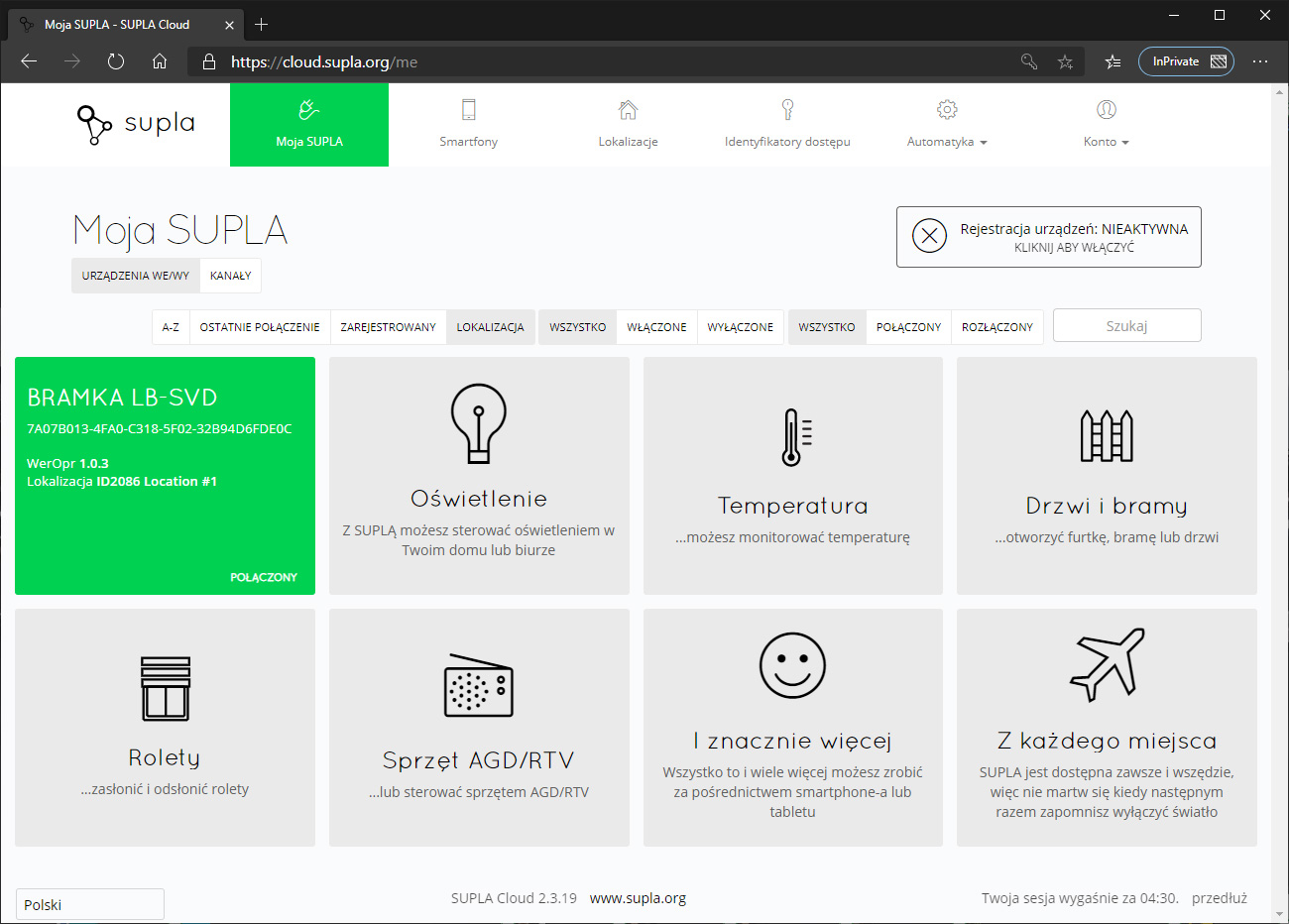 Supla Virtual Device