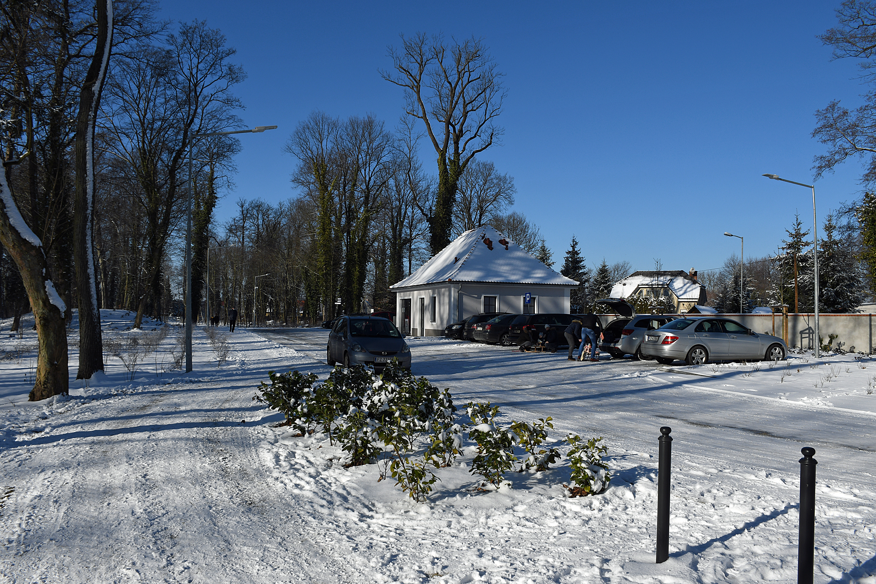 Zielona Góra Zatonie - Pałac i park