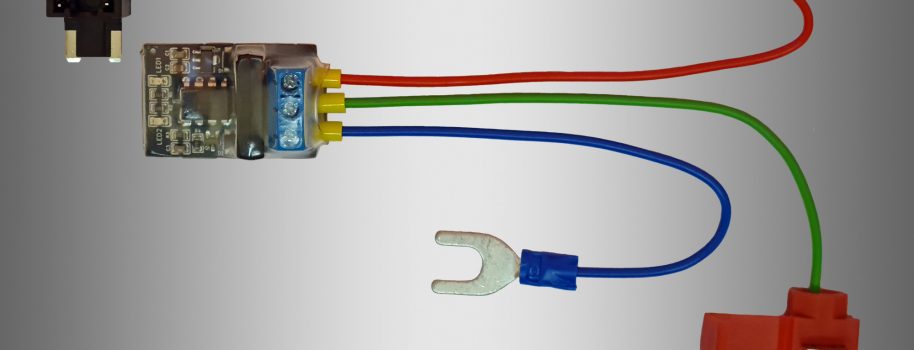 Moduł ADSS – Zestaw do Nissan Qashqai J12  oraz X-Trail T33 z trybem „SERWIS” – bezpiecznik Micro 2