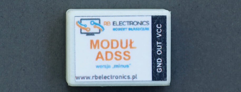 Uniwersalny moduł miniADSS z trybem „SERWIS” – sterowanie minusem