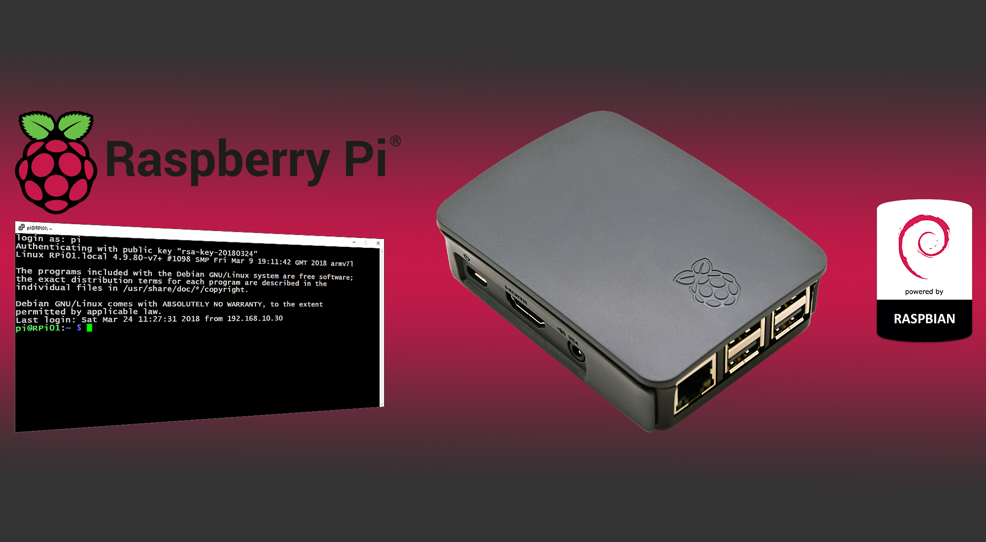 Raspberry Pi 3 Model B+ jako micro serwer WWW – część 1
